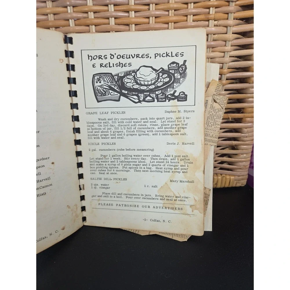 Church Of‎ Jesus Christ Of Latter Day Saints Cookbook Colfax, NC Ward Relief